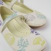 Camper Mary Jane In Pelle Bianca | Ballerine