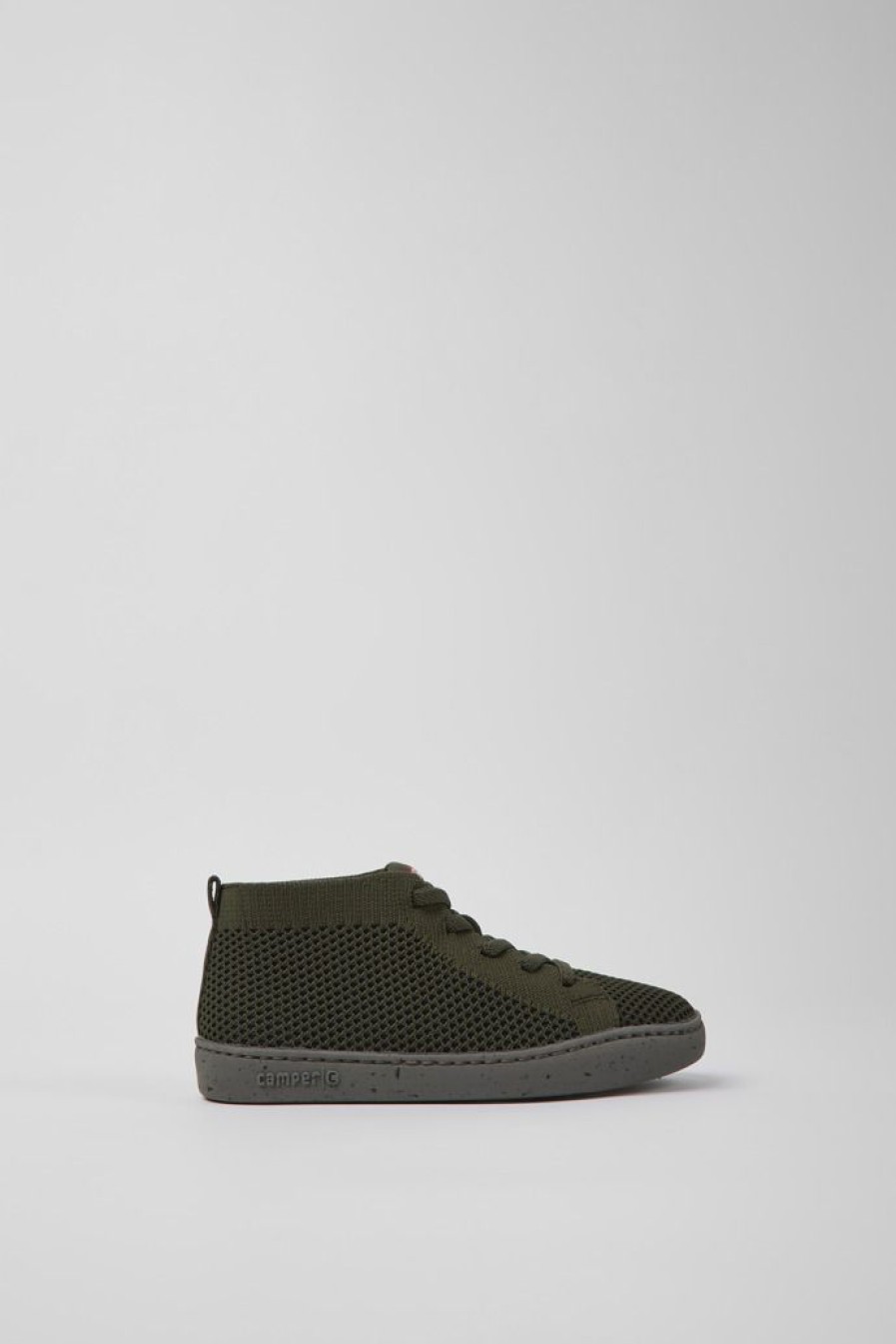 Camper Stivaletto Da Bambini In Tessuto Verde | Sneaker