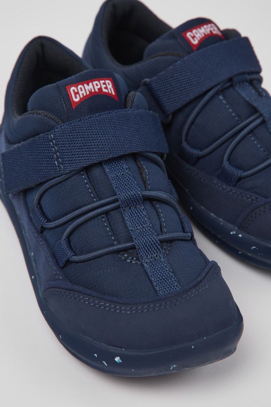 Camper Scarpa Da Bambini In Tessuto Blu Scuro | Sneaker