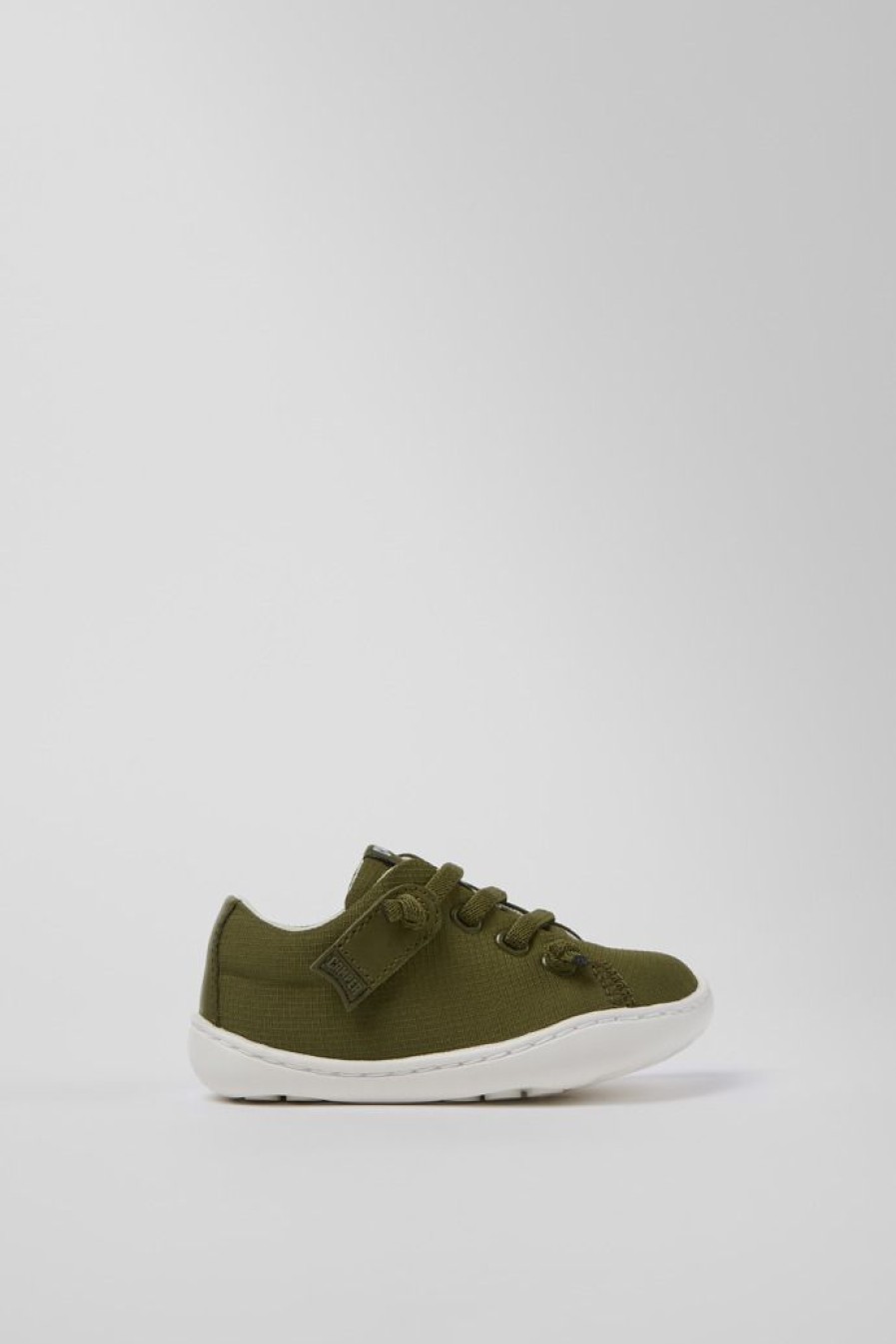 Camper Scarpa In Tessuto/Pelle Verde | Sneaker