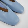 Camper Ballerina Da Donna In Pelle Blu | Sandali