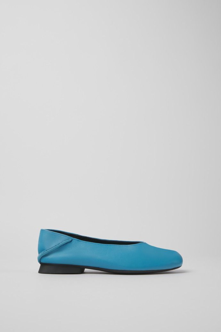 Camper Ballerina Da Donna In Pelle Blu | Sandali