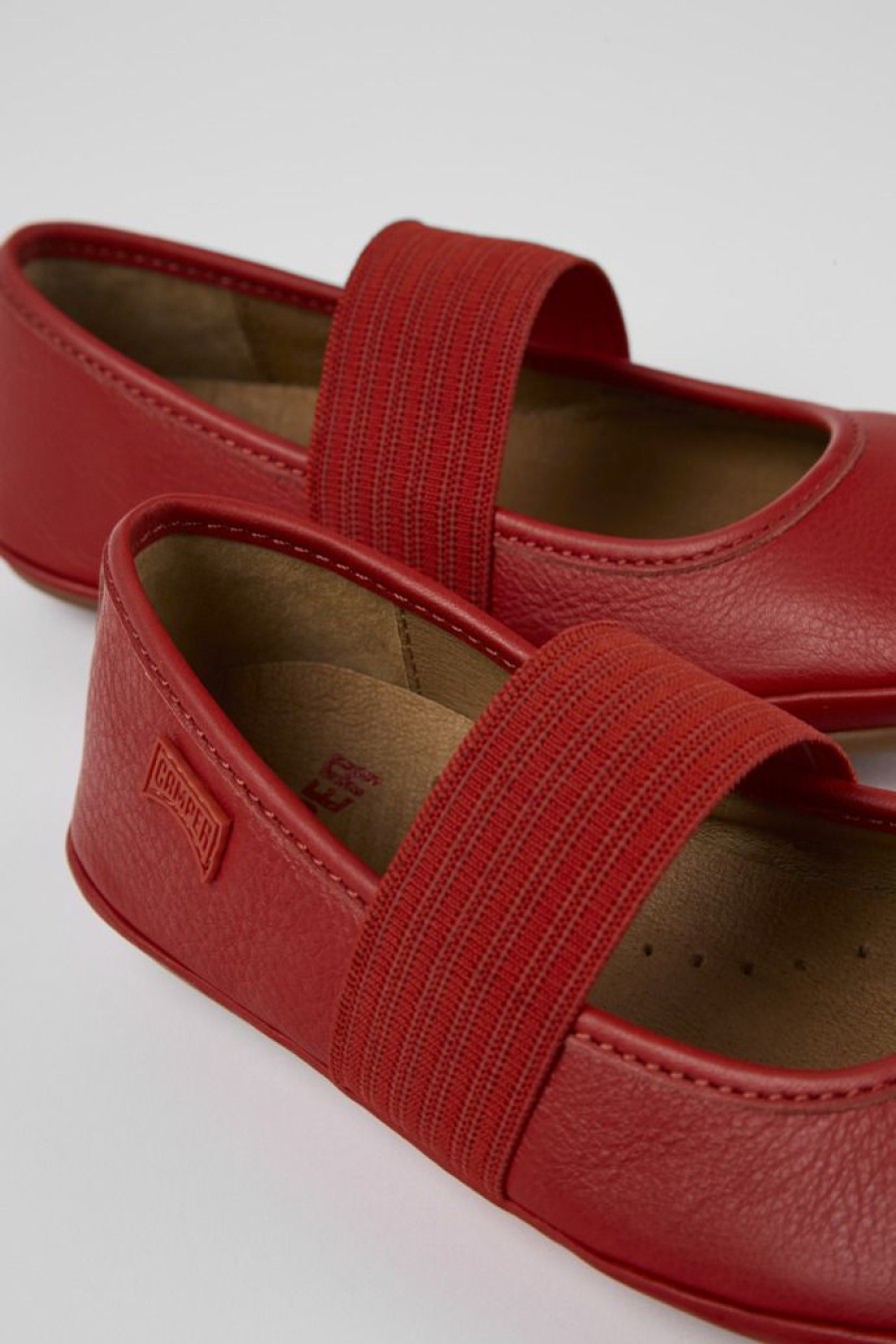 Camper Ballerina In Pelle Rossa | Ballerine