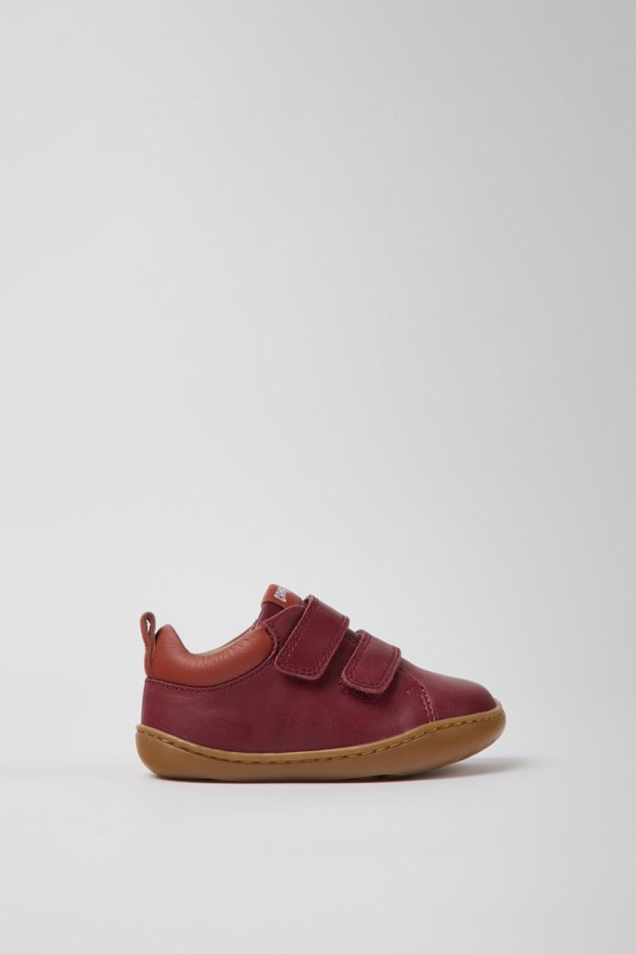 Camper Scarpa Da Bambini In Pelle Bordeaux | Sneaker