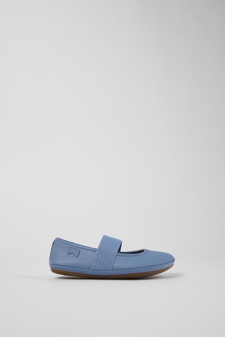 Camper Ballerina In Pelle Blu | Ballerine