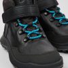 Camper Stivaletto Da Bambini In Tessuto E Pelle Nero | Sneaker