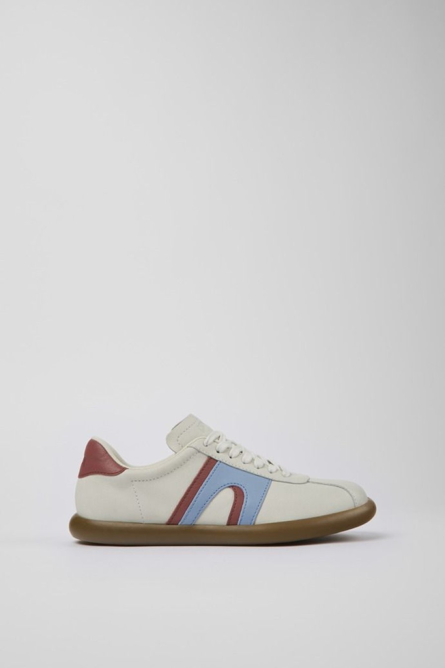 Camper Sneaker Da Donna In Pelle Bianca | Sandali