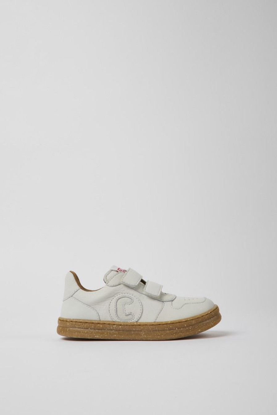 Camper Sneaker In Pelle Non Tinta Bianca | Sneaker