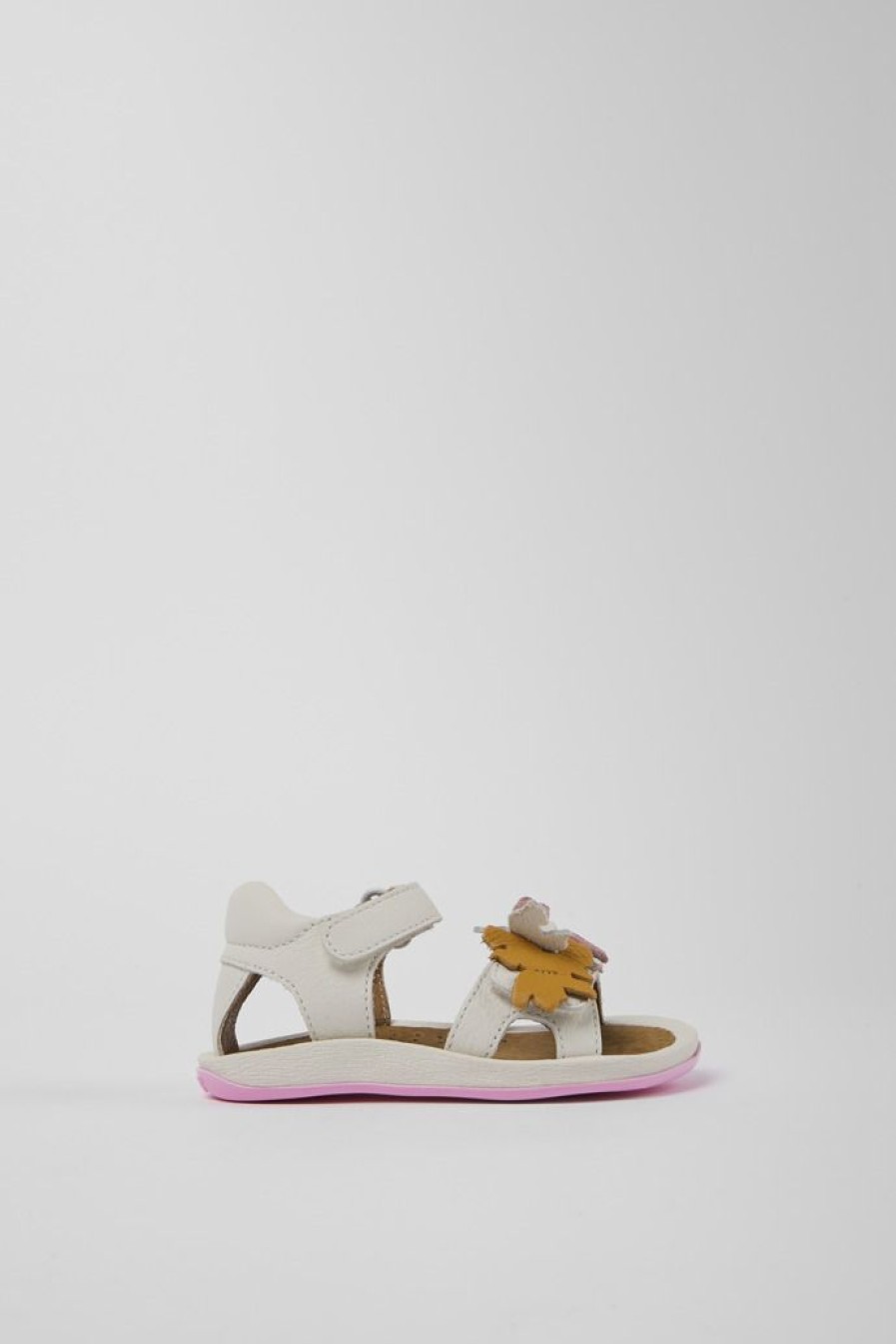 Camper Sandalo In Pelle Bianco | Sandali