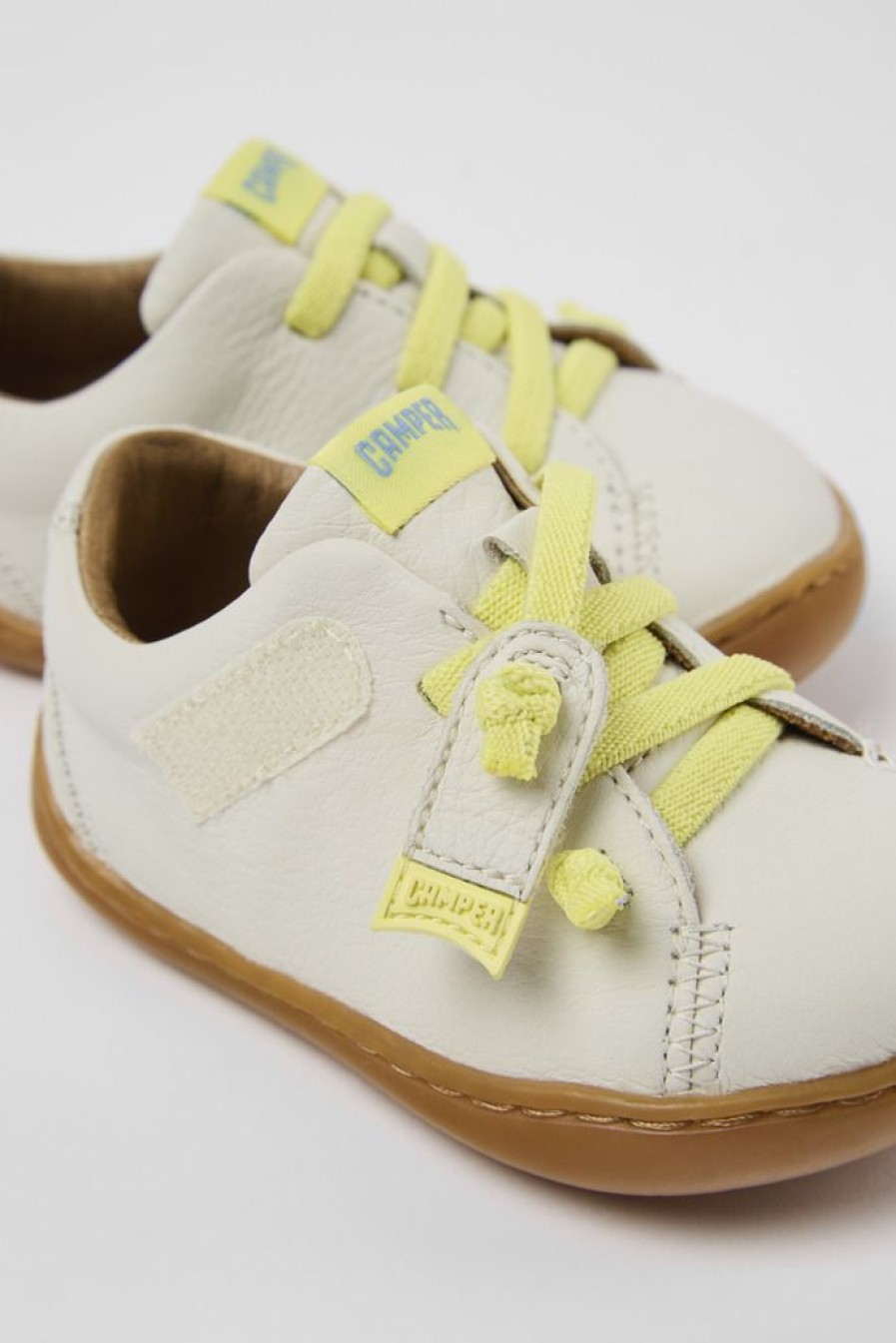 Camper Scarpa Per Bambini In Pelle Bianca | Sneaker