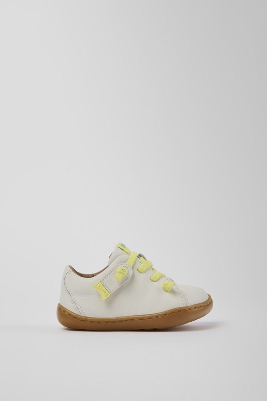 Camper Scarpa Per Bambini In Pelle Bianca | Sneaker