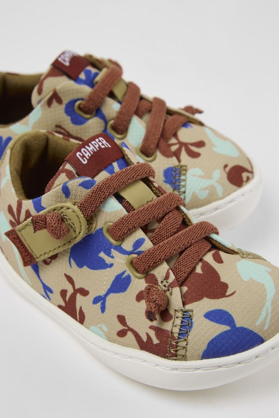 Camper Scarpa In Tessuto/Pelle Multicolore | Sneaker