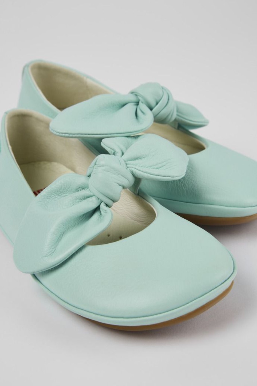 Camper Mary Jane In Pelle Blu | Ballerine