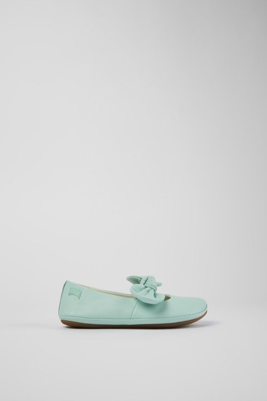 Camper Mary Jane In Pelle Blu | Ballerine