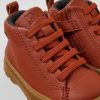 Camper Stivaletto Da Bambini In Pelle Rosso | Stivali