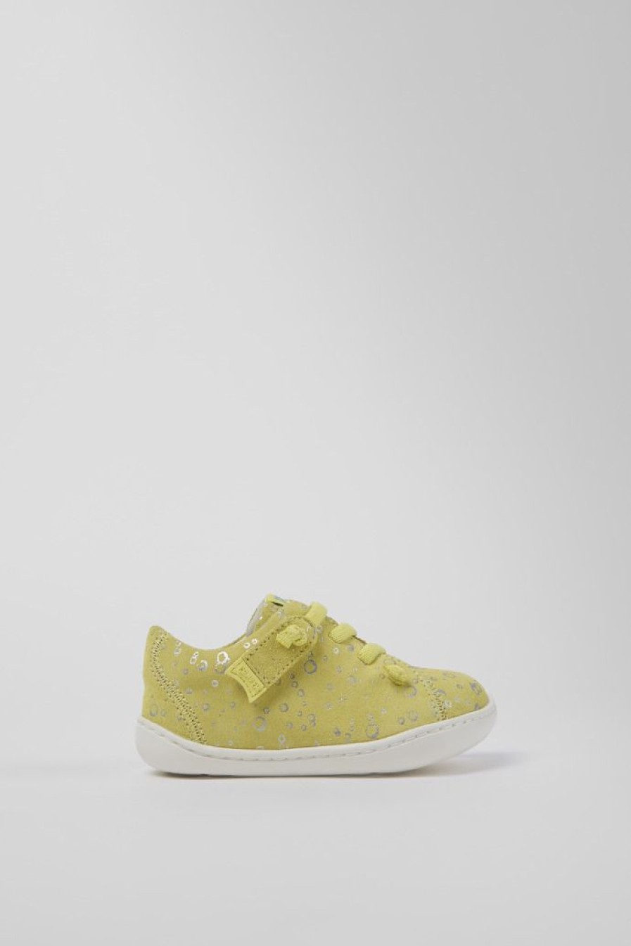 Camper Scarpa In Nabuk Gialla | Sneaker