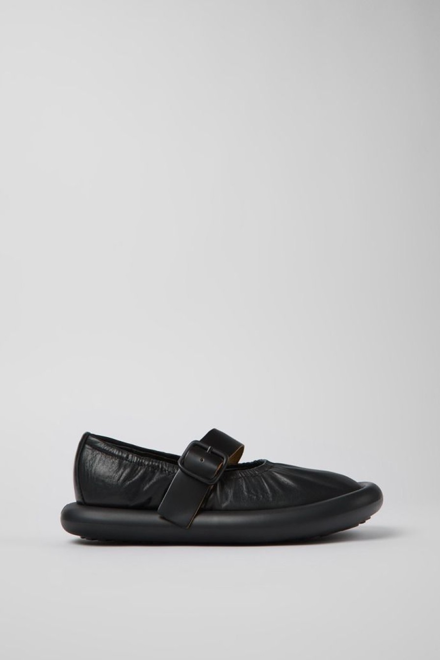 Camper Ballerina Da Donna In Pelle Nera | Sandali