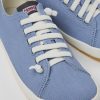 Camper Sneaker Da Donna In Tessuto Blu | Sandali