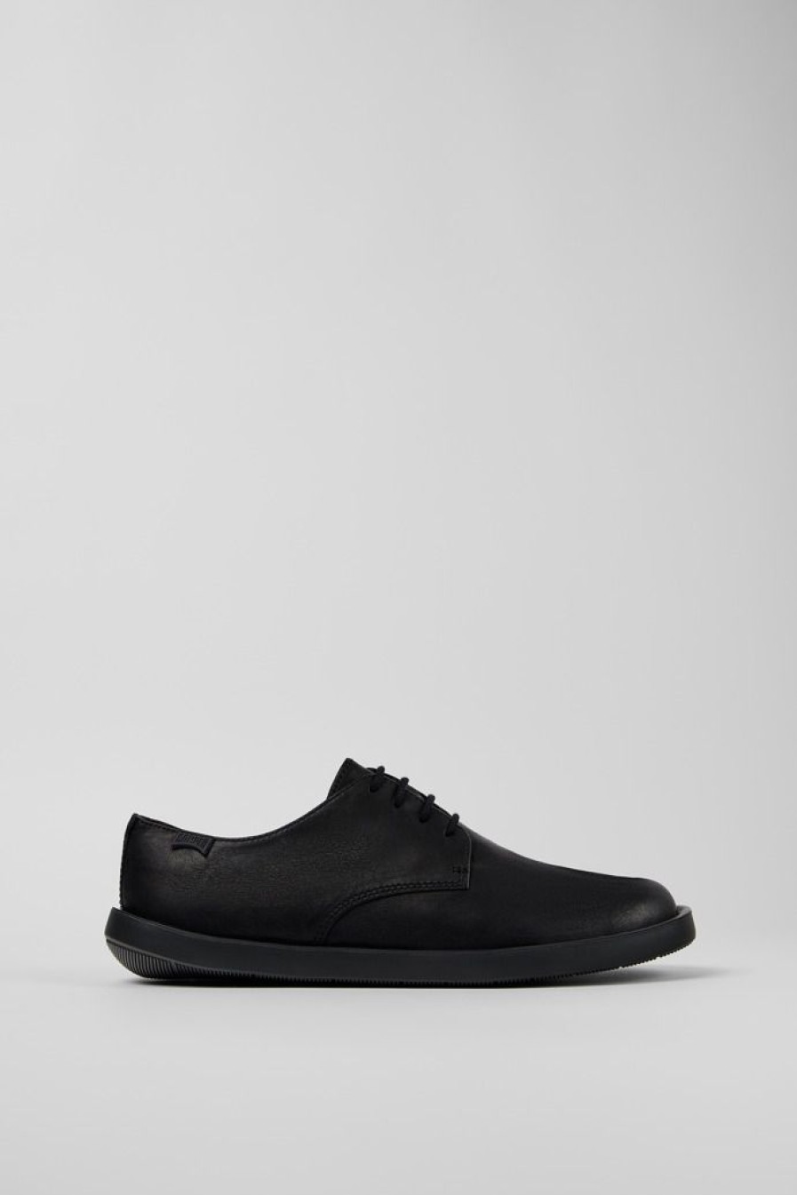 Camper Blucher Da Uomo In Pelle Nera | Sneaker