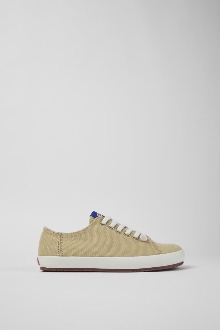 Camper Sneaker Da Donna In Tessuto Beige | Sandali