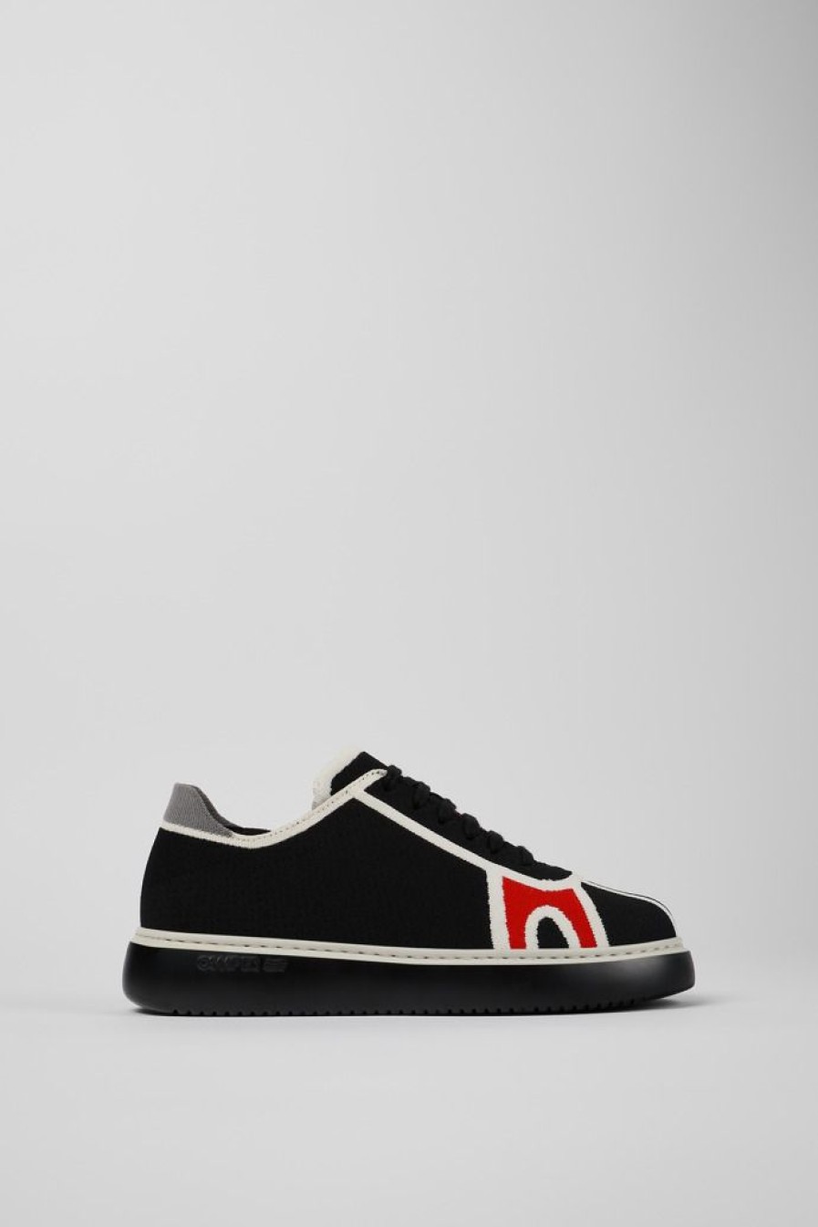 Camper Sneaker Da Donna In Tessuto Nera | Sandali