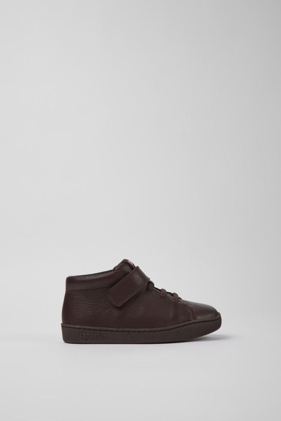 Camper Stivaletto Da Bambini In Pelle Bordeaux | Sneaker